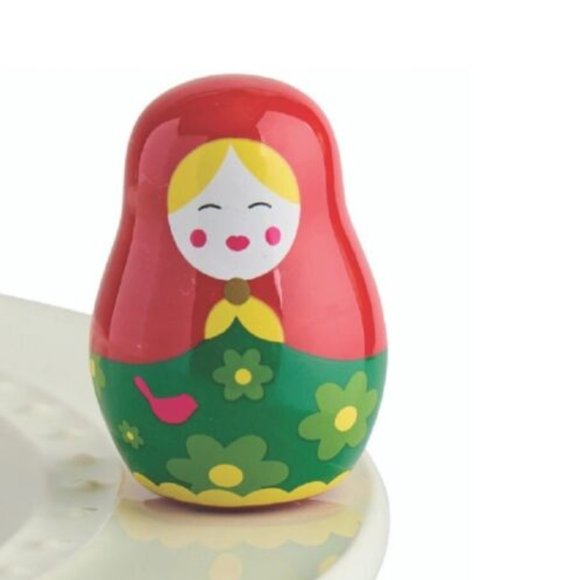 Nora Fleming Other - Nora Fleming All Dolled Up mini/ doll/A-271/embossed “NF” collectible